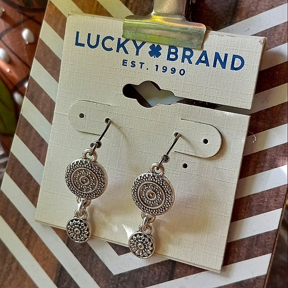 NWT Lucky Brand 🍀 bohemian earrings - Picture 2 of 8